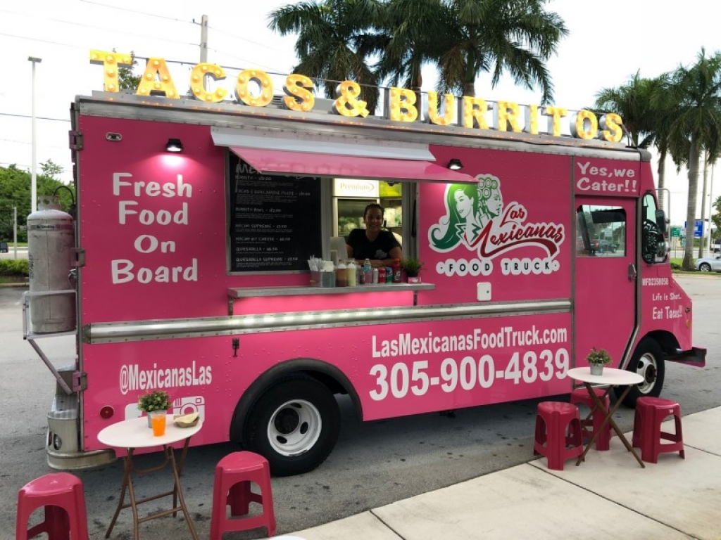 Las Mexicanas Food Truck Burritos Miami