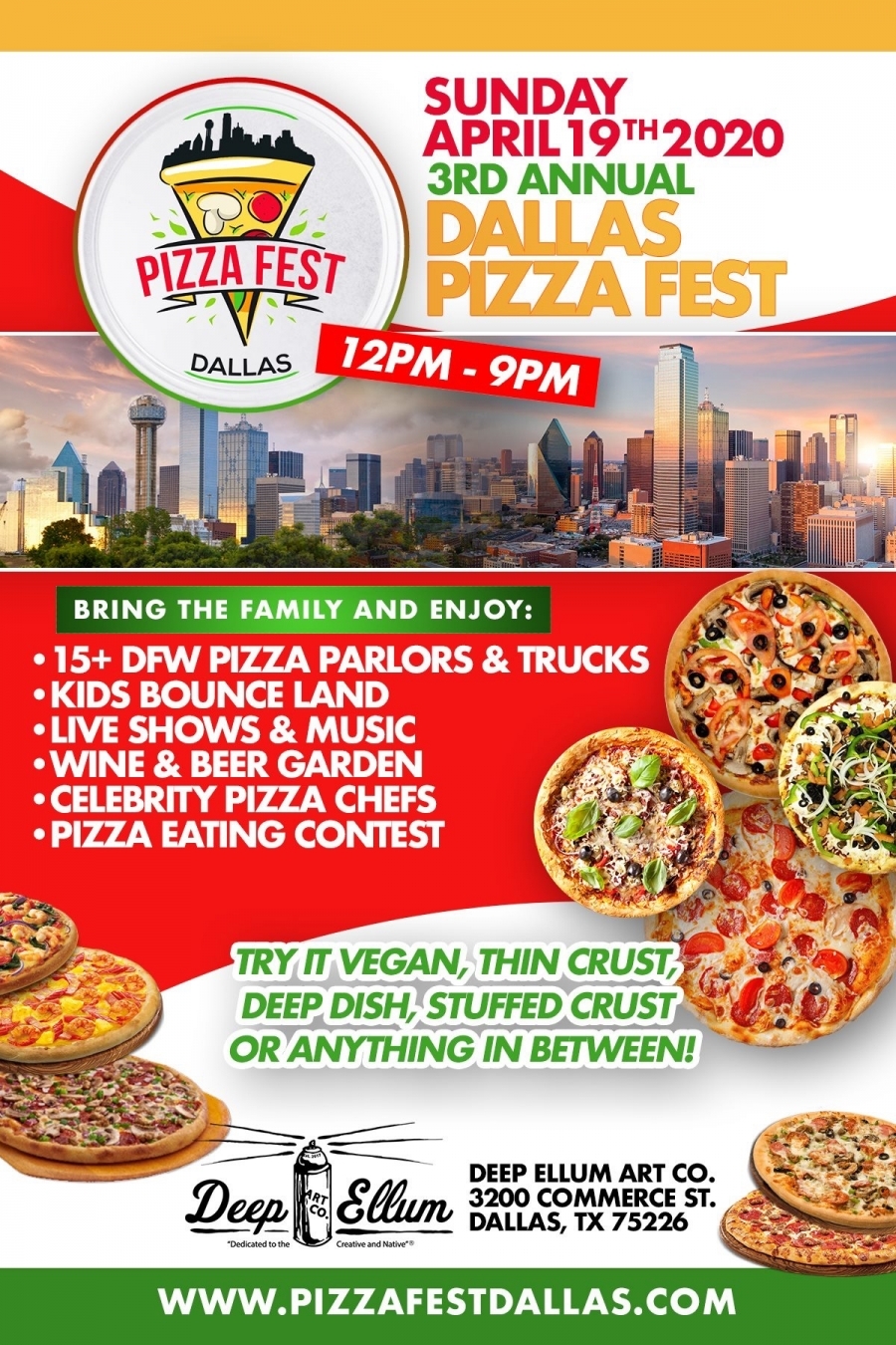 Dallas Pizza Fest Event