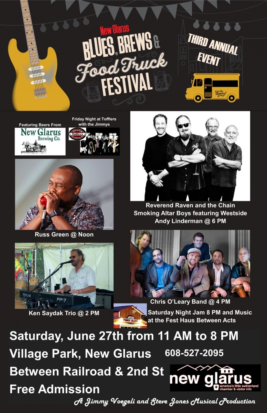 New Glarus Blues, Brews & Food Truck Festival Event